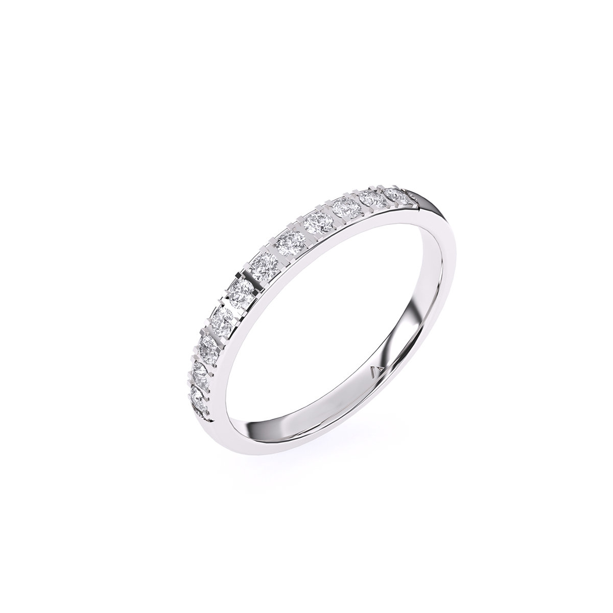 Sparking Half Eternity Matching Bridal Band